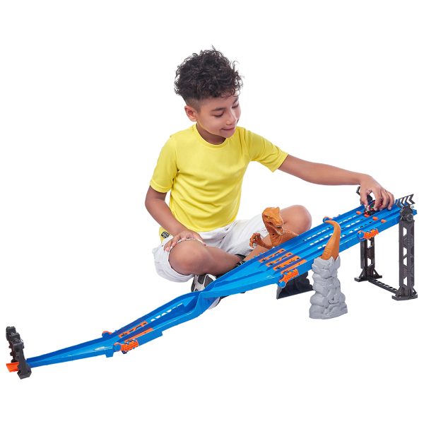 پیست مسابقه ۴ لاین حمله رپتور METAL MACHINES برند zuru - Image 5