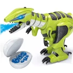 ربات هوشمند دایناسور دودزا مدل Tyrannosaur k29رنگ سفید - تصویر 4