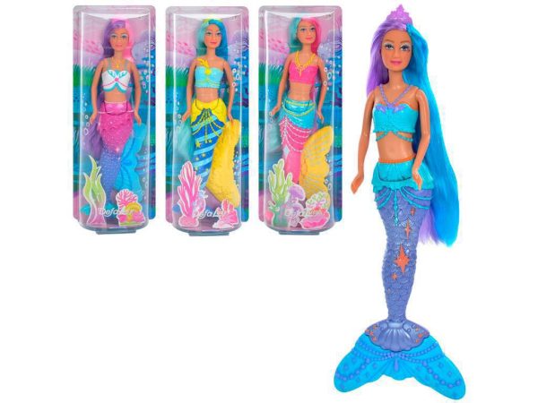 باربی پری دریایی دفا زرد 8483 - Image 1