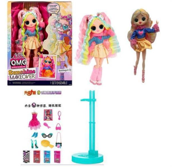 عروسک ال او ال با موهای رنگی LOL 1551/1550/1537 - Image 1
