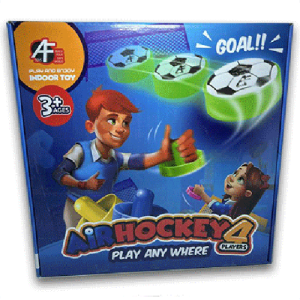 اسباب بازی ایر هاکی 4 نفره بزرگ باتری خور