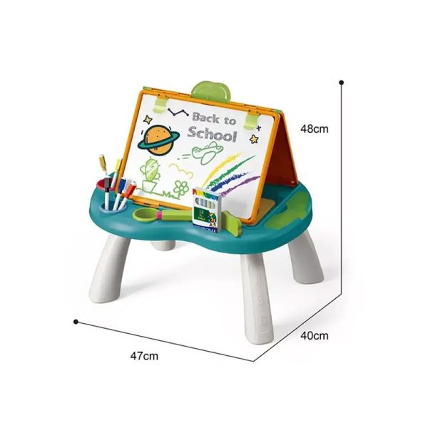 تخته نقاشی دو طرفه 52 قطعه - Image 5