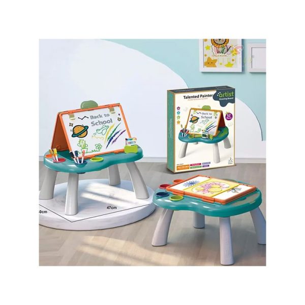 تخته نقاشی دو طرفه 52 قطعه - Image 2