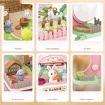 ست پزشکی حیوانات رنگ صورتی با خرگوش - کیف حیوانات - تصویر 5