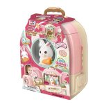 ست پزشکی حیوانات رنگ صورتی با خرگوش - کیف حیوانات