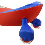 سه چرخه لوپ کار قرمز آبی کاربنی چرخ ژله ای loopcar - تصویر 5