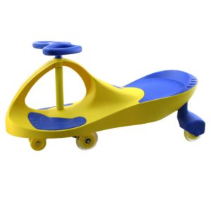 سه چرخه لوپ کار زرد آبی چرخ ژله ای loopcar