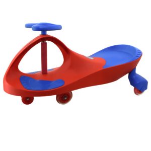 سه چرخه لوپ کار قرمز آبی کاربنی چرخ ژله ای loopcar