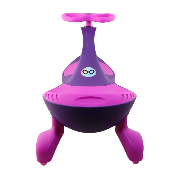 سه چرخه لوپ کار بنفش صورتی با چرخ ال ای دی loopcar - Image 4