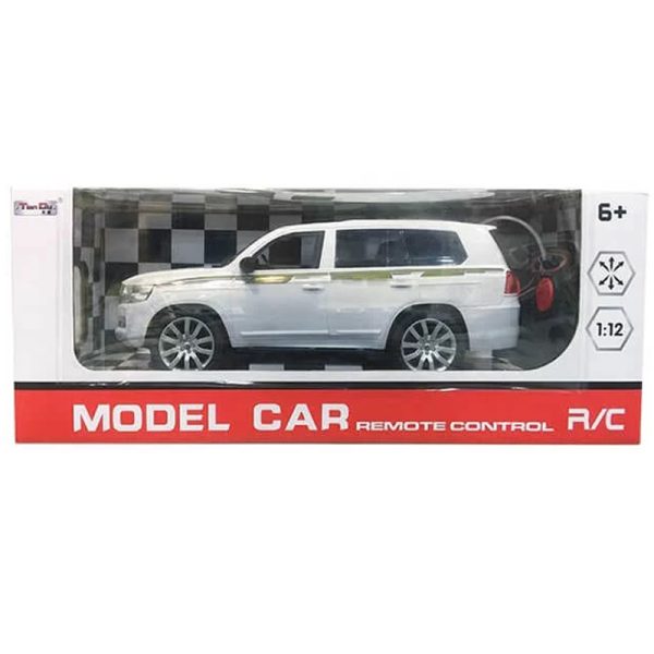 ماشین کنترلی شارژی آفرودی سفید - 5002 - Image 1