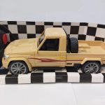 ماشین کنترلی شارژی آفرودی وانت قهوه ای روشن - 5002