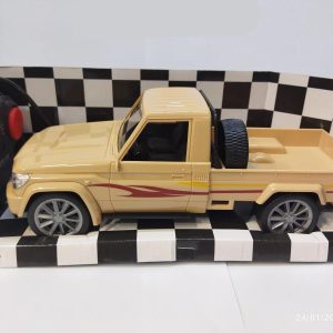 ماشین کنترلی شارژی آفرودی وانت قهوه ای روشن - 5002