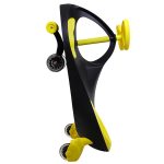 سه چرخه لوپ کار مشکی زرد چرخ ژله ای loopcar - تصویر 4