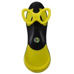 سه چرخه لوپ کار مشکی زرد چرخ ژله ای loopcar - تصویر 2