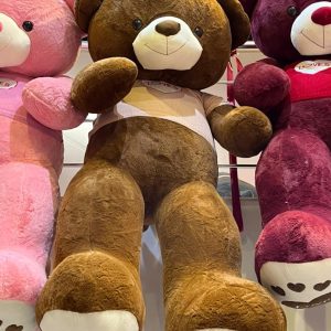 خرس پلیوری 180 سانتی قهوه ای