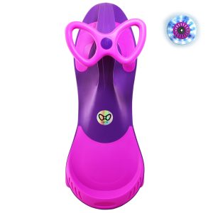 سه چرخه لوپ کار بنفش صورتی با چرخ ال ای دی loopcar