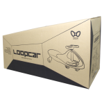 سه چرخه لوپ کار مشکی زرد چرخ ژله ای loopcar - تصویر 5
