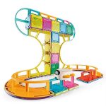 اسباب بازی کاشی های مغناطیسی(مگنت) 62 قطعه طرح ترن هوایی 1072 - تصویر 4