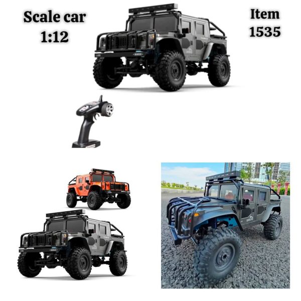 ماشین کنترلی هامر جنگی شارژی 1535 BG - Image 1