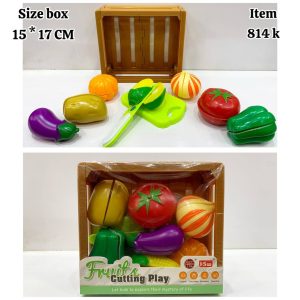 ست سیفی جات برشی با سبد چوبی 814 K