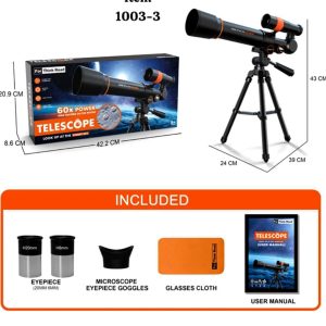 تلسکوپ حرفه ای پایه دار 3-1003