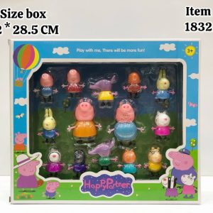 اکشن فیگور شخصیت پپاپیگ 14عددی 1832