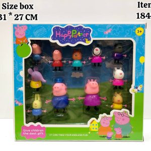 اکشن فیگور شخصیت پپاپیگ11عددی  1840