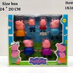 اکشن فیگور پپاپیگ  6عددی 1830