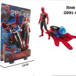 دستکش اسپایدرمن تیر پرتابی با اکشن فیگور 6-5991