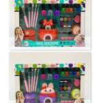 استمپر ناخن با لوازم سایز بزرگ - مدل میکی موس 002-001