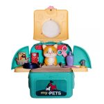 ست پزشکی حیوانات رنگ آبی با گربه - کیف حیوانات - تصویر 12