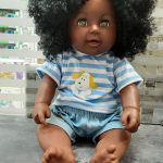 عروسک تپل مو فرفری دفا 40سانت 8118/1/2