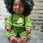 عروسک تپل مو فرفری دفا 40سانت 8118/1/2