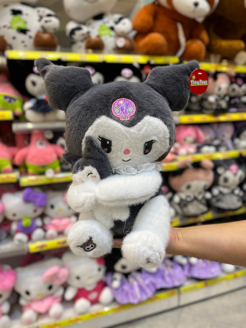 WhatsApp Image 2025-04-27 at 19.11.24_dd6106e1 عروسک کرومی با بچه - 30 سانتی - تصویر 1