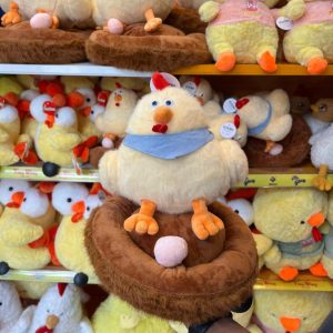 عروسک جوجه تخم گذار 25 سانتی