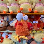 عروسک مرغ خنگ 24 سانتی