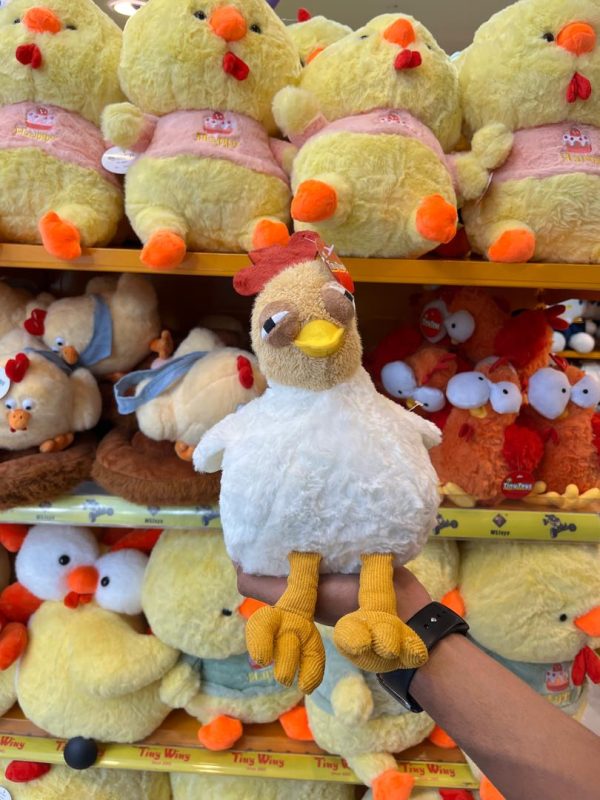 عروسک مرغ خنگ 30 سانتی - Image 1