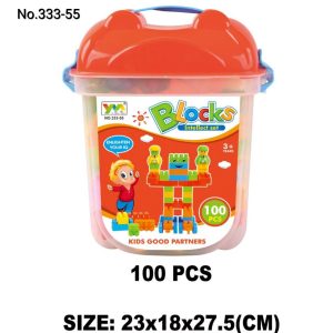 لگو سطلی 100 تیکه 333/55