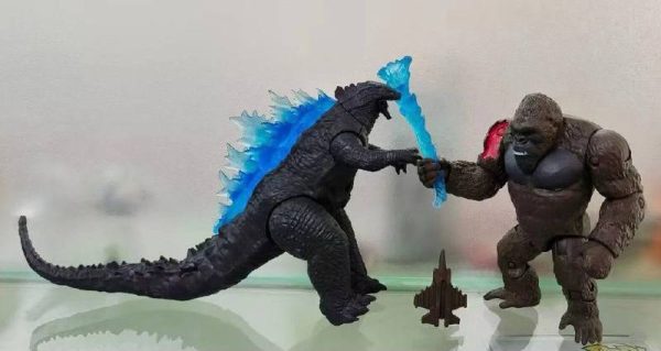 اکشن فیگور کینگ کنگ وگودزیلا مفصلی - Image 1