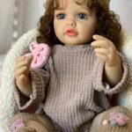 عروسک سیلیکونی 55سانت