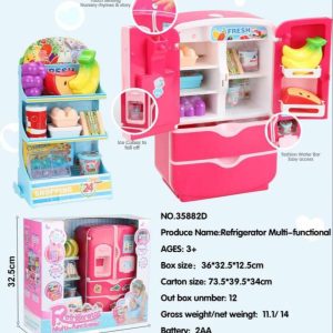 ست یخچال وفریزر با لوازم 129