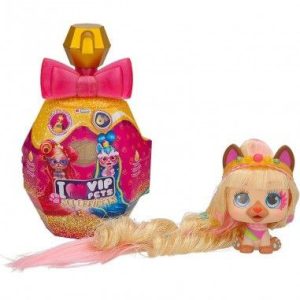 عروسک VIP Pets Surprise در بطری – کشف سگ‌های شیک با موهای بلند! 711938