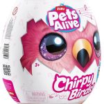 تخم غافلگیرکننده Zuru Pets Alive Chirpy Birds – پرنده‌های سخنگو و شگفت‌انگیز!9537