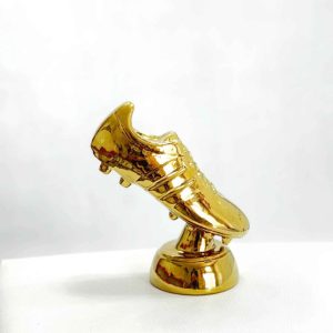 اکشن فیگور جام  فوتبالی فلزی کفش طلا ساکروی 4سانت
