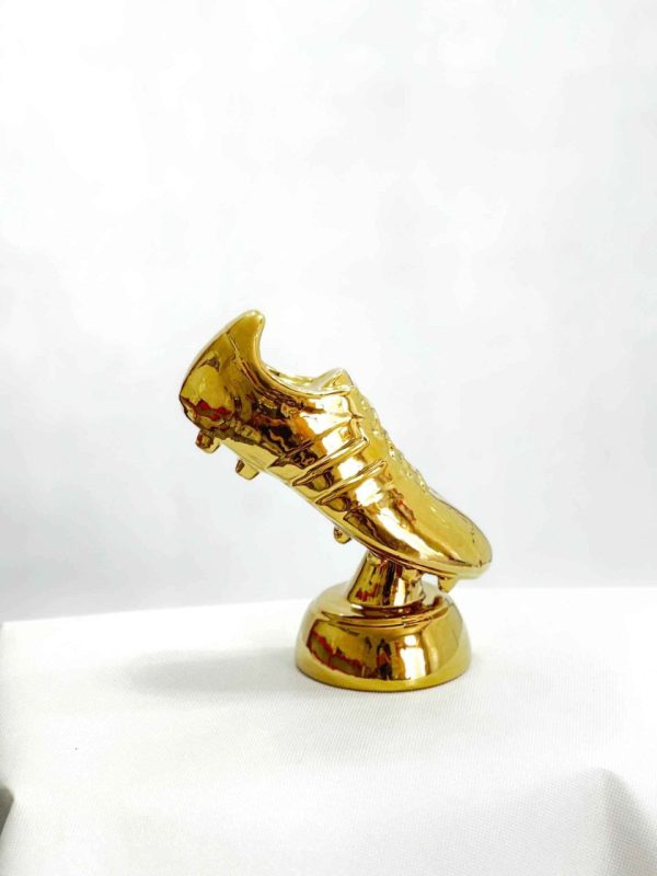 اکشن فیگور جام  فوتبالی فلزی کفش طلا ساکروی 4سانت - Image 1