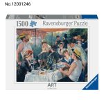 پازل رونز برگر 1500 قطعه  نقاشی ناهار قایقرانان (رنوار) | کلکسیون هنر