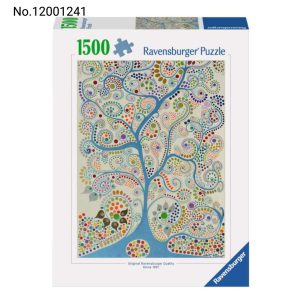 پازل رونزبرگر 1500 قطعه طرح درخت رنگارنگ و انتزاعی | کلکسیون هنر