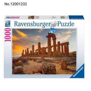 پازل رونزبرگر 1000 قطعه معبد باستانی در غروب | منظره تاریخی