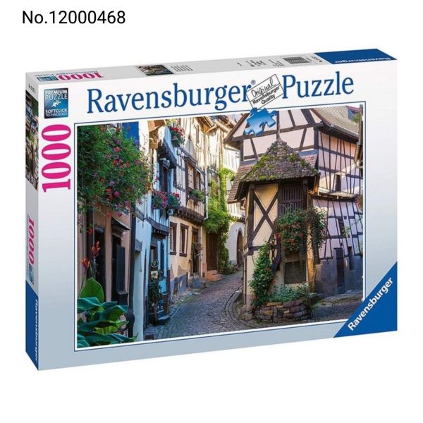 پازل رونزبرگر 1000 قطعه کوچه شهر قدیمی اروپا | معماری و منظره شهری - Image 1