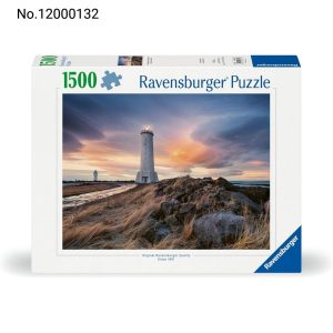 پازل رونزبرگر 1500 قطعه  فانوس دریایی در غروب / طلوع آفتاب (The Lighthouse)